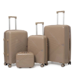Ultra-lightweight luggage set with combination lock